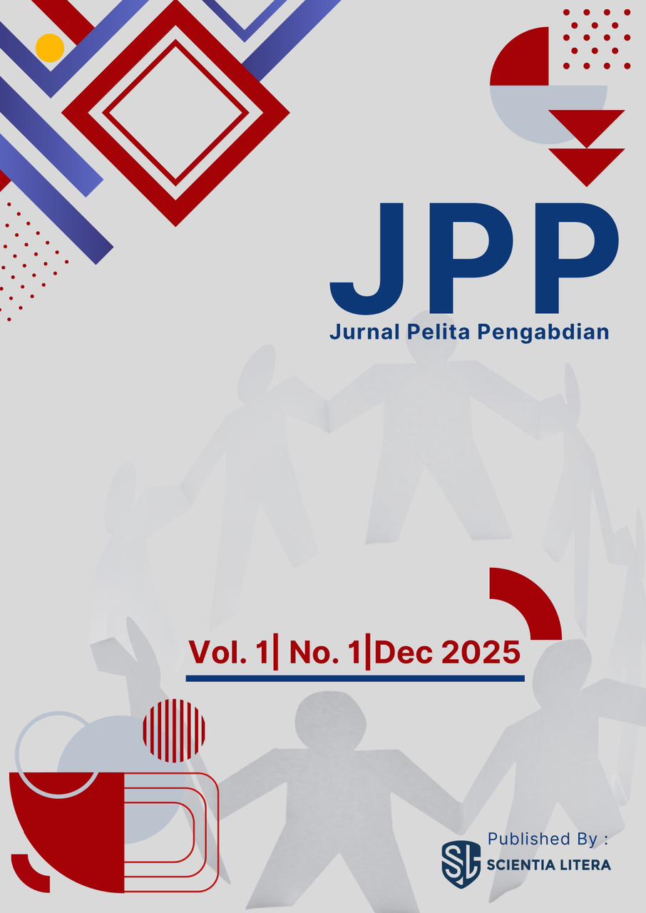 					View Vol. 1 No. 01 (2025): Jurnal Pelita Pengabdian
				